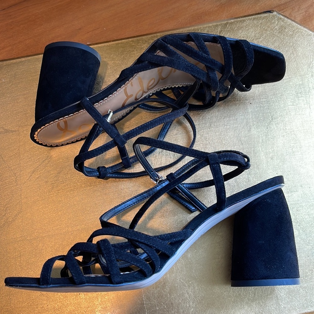 Sam Edelman Daffoldil Strappy Heeled Sandals - Picture 8 of 13